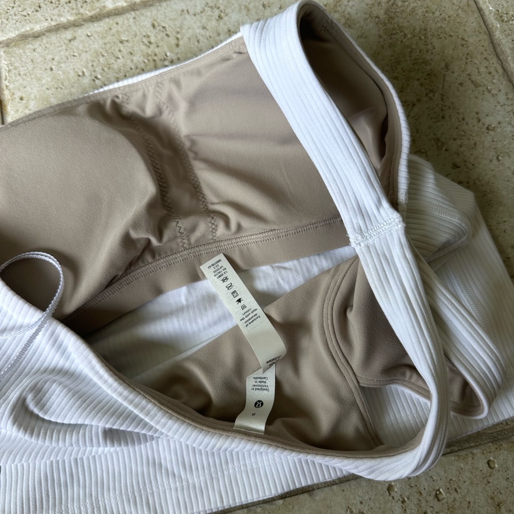 Lululemon Ribbed Asymmetrical Tank Top - Picture 4 of 5